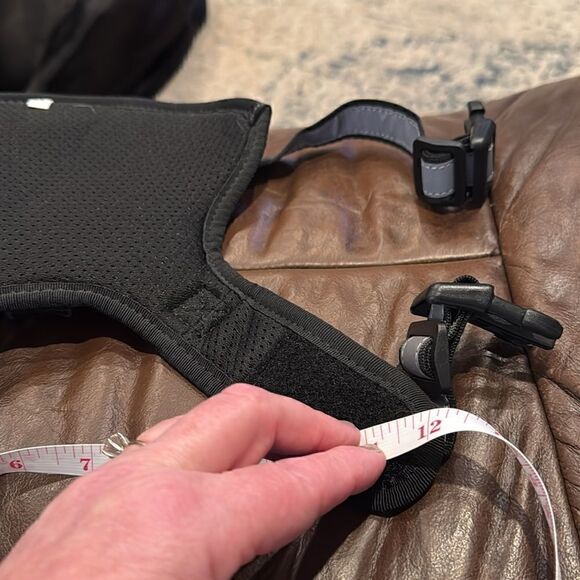 Support pets official emotion ESA vest XS, new without tags reflective red black - Picture 4 of 8